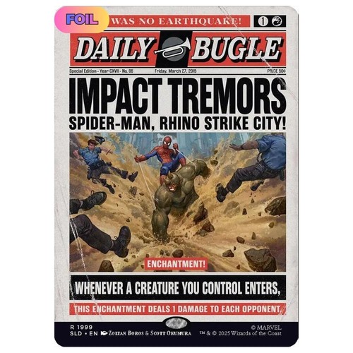 Impact tremors - impact, (rainbow