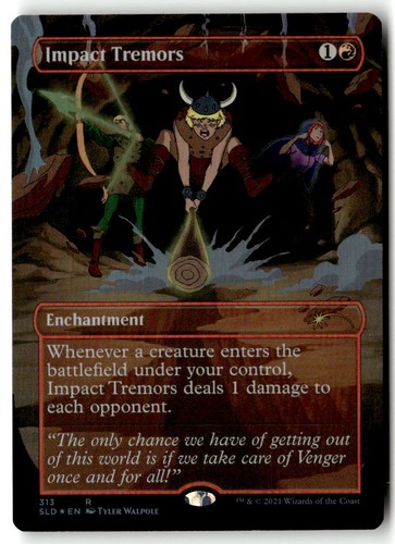 Impact tremors 313 - 313, foil