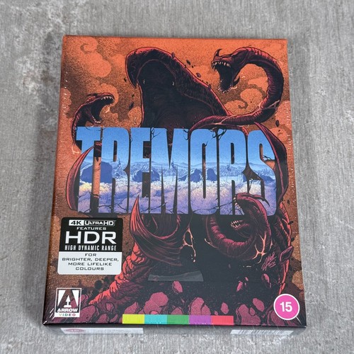 Tremors uhd blu ray - tremors, box