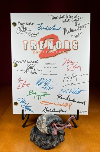 Tremors script firmato - firmato,